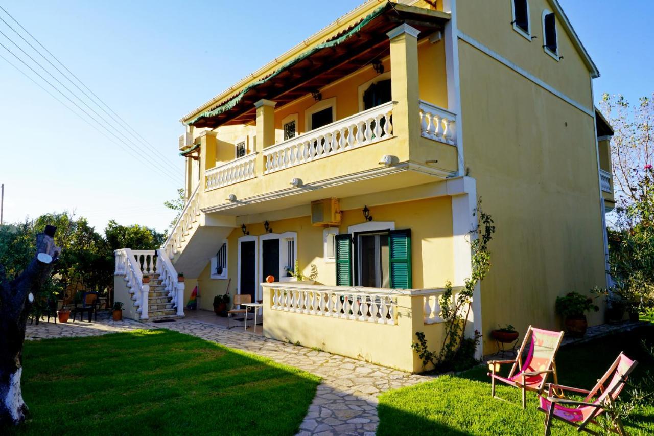 Stefanias Prasoudi Beach Agios Matthaios (Corfu) Exterior foto